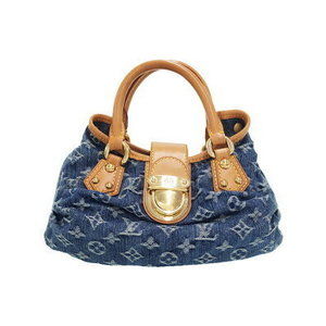 Louis Vuitton Monogram Denim Pleaty Handbag